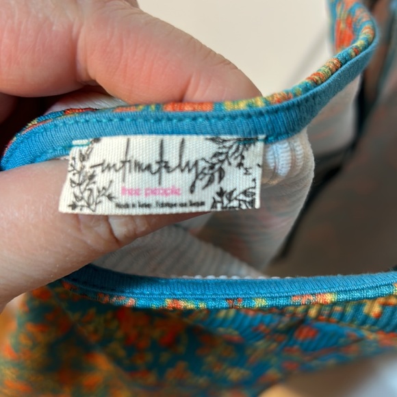 Nwot M Intimately Free - Free People Lola floral bodysuit - Picture 5 of 8